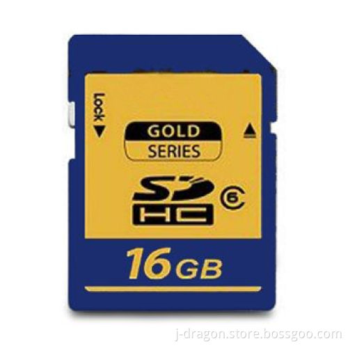 16GB SDHC Memory Card, Class 6, with 15Mbps Reading Speed